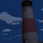 Faro de noche